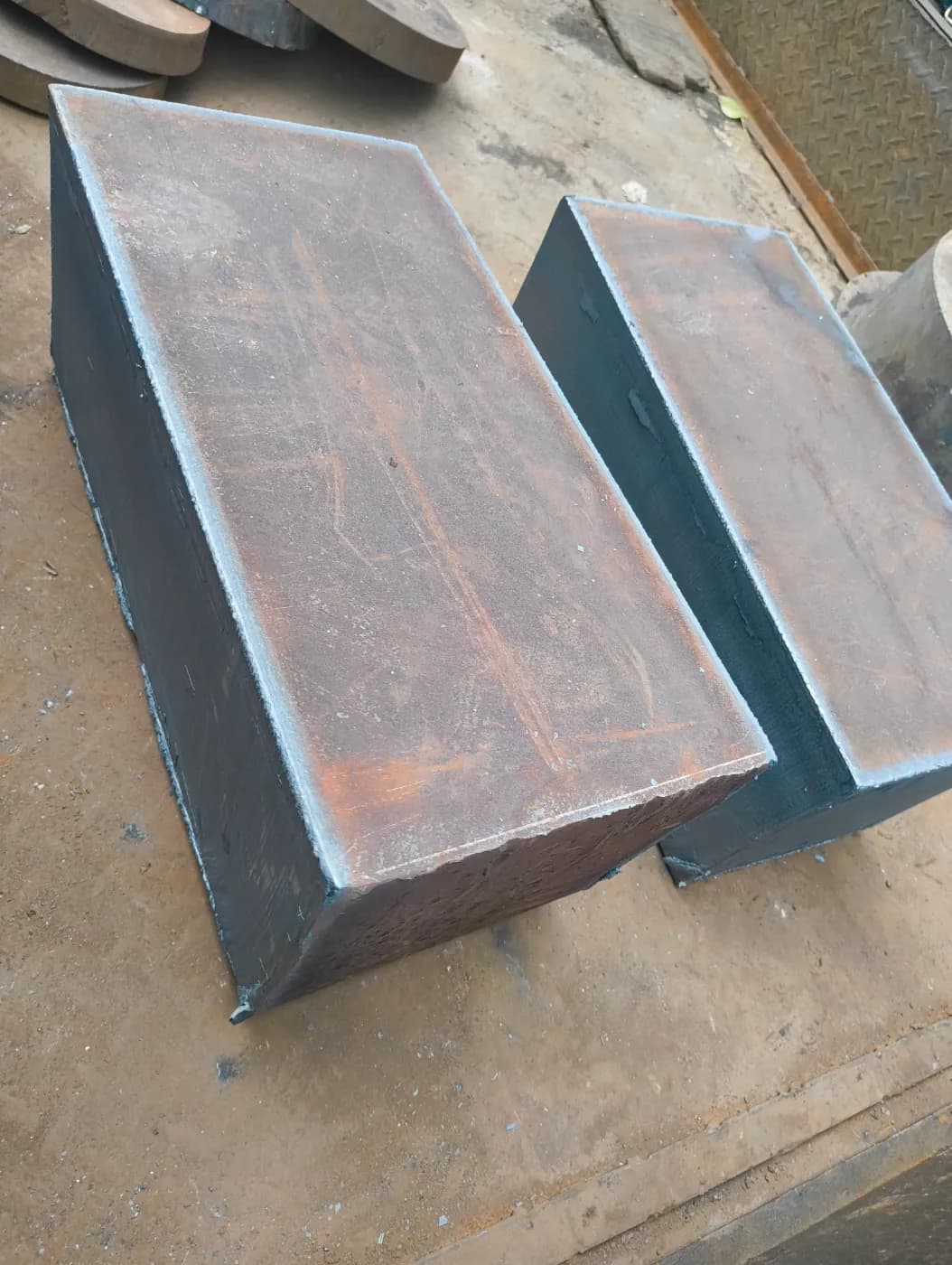 MS Square Plate - 250mm - 430 x 160 - Regal Profile Darukhana Mumbai