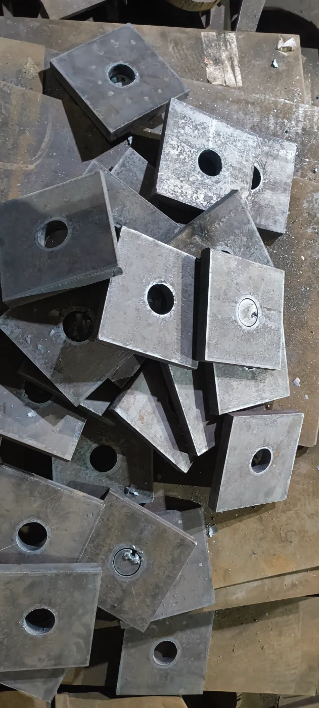 MS Square Machinery Base Plate - 30mm - 400 x 400 - Regal Profile Darukhana Mumbai