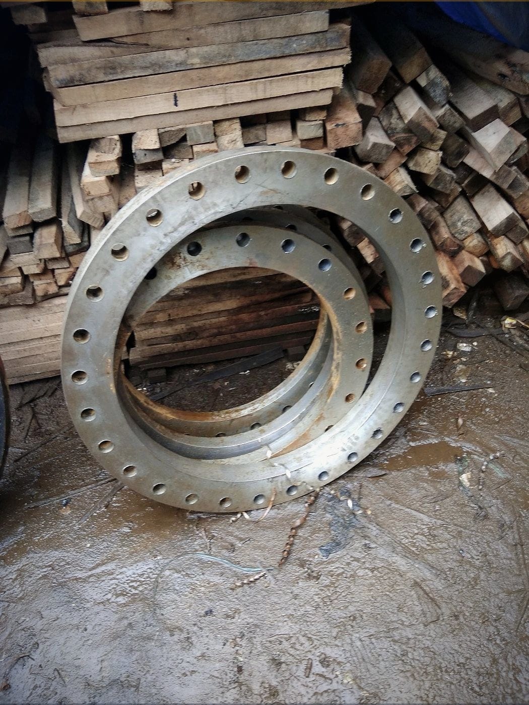 MS Flanges manufacturing at Regal Profile Darukhana Mumbai