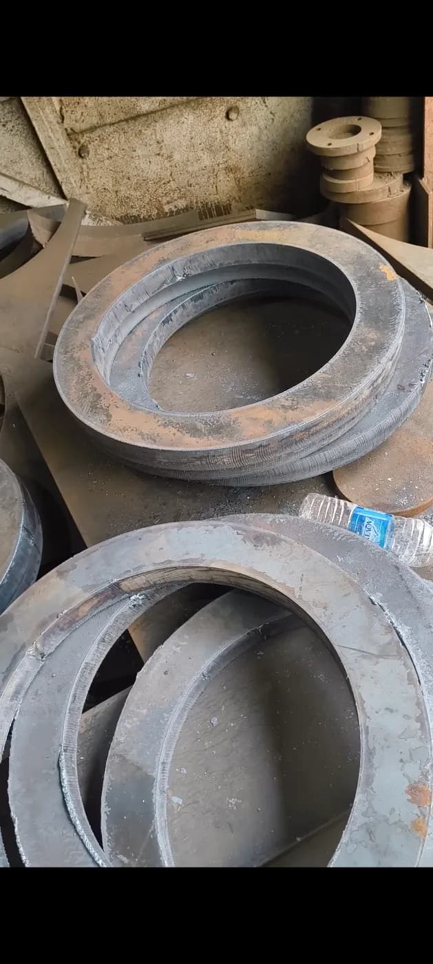 MS Ring Blank for Flange Work - 25mm - OD 250 x ID 100 - Regal Profile Darukhana Mumbai