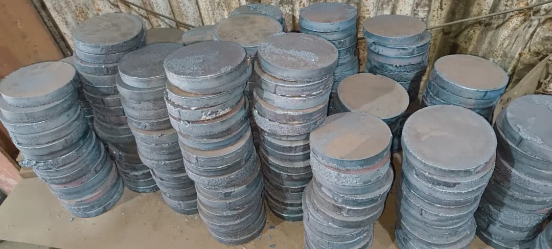 MS Circle for Flange Work - 20mm - OD 130 - Regal Profile Darukhana Mumbai