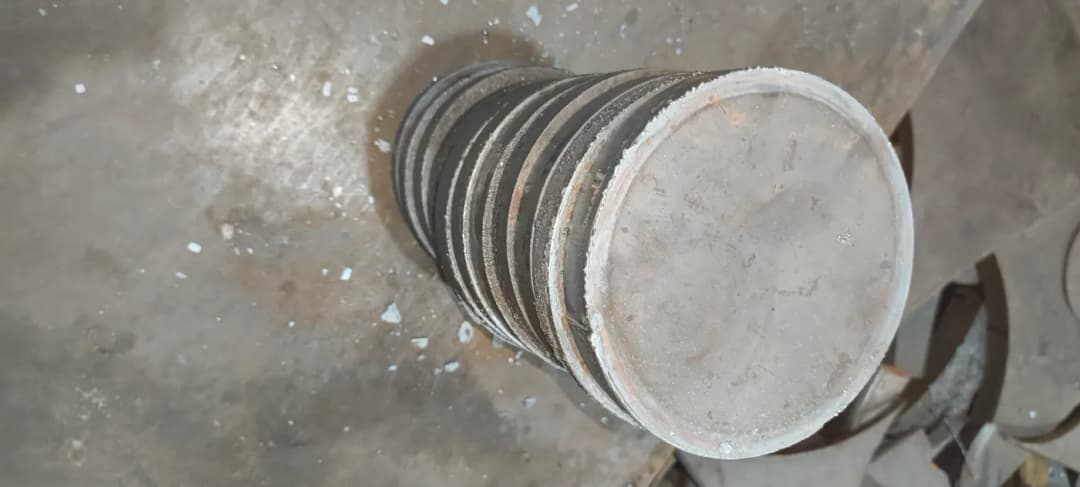 MS Circle for Flange Work - 25mm - OD 180 - Regal Profile Darukhana Mumbai