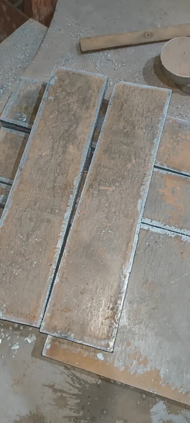 MS Square Machinery Base Plate - 30mm - 120mm x 520mm - Regal Profile Darukhana Mumbai