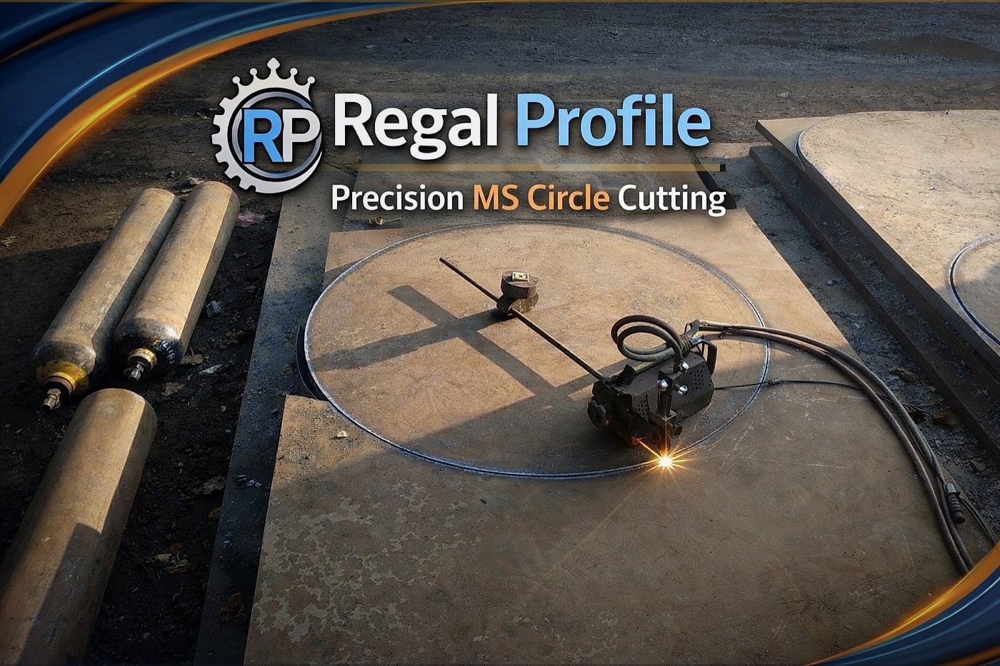 MS Circle / Ring work photo at Regal Profile Darukhana Mumbai